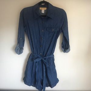 Mimi Chica Denim Romper